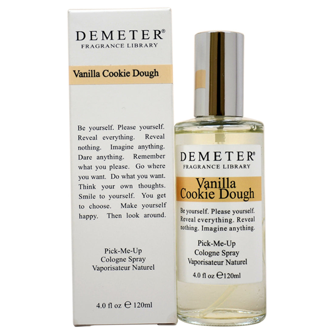 Vanilla Cookie Dough by Demeter for Unisex - 4 oz Cologne Spray