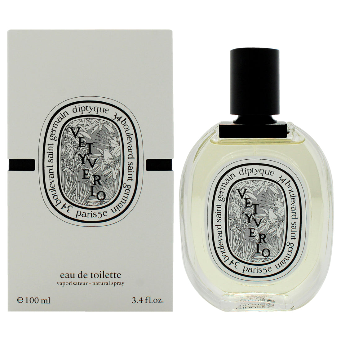 Diptyque Vetyverio Unisex EDT Spray