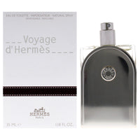 Hermes Voyage DHermes Unisex EDT Spray (Refillable)