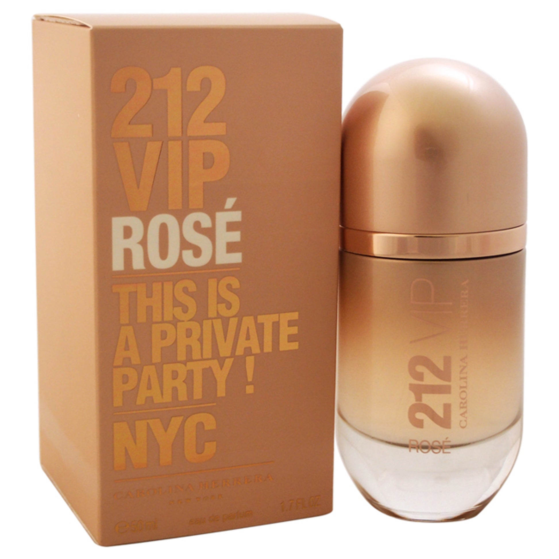 212 VIP Rose by Carolina Herrera for Women - 1.7 oz EDP Spray