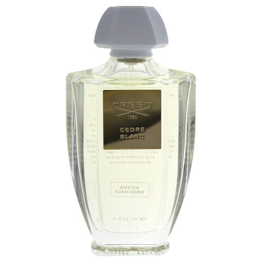 Acqua Originale Cedre Blanc by Creed for Women - 3.3 oz EDP Spray