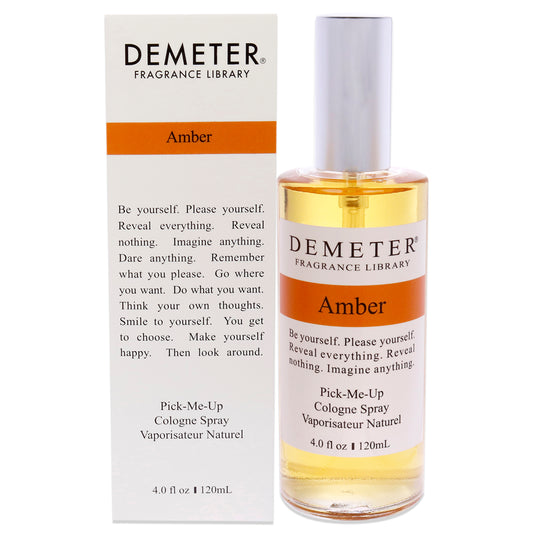 Amber by Demeter for Women 4 oz Cologne Spray
