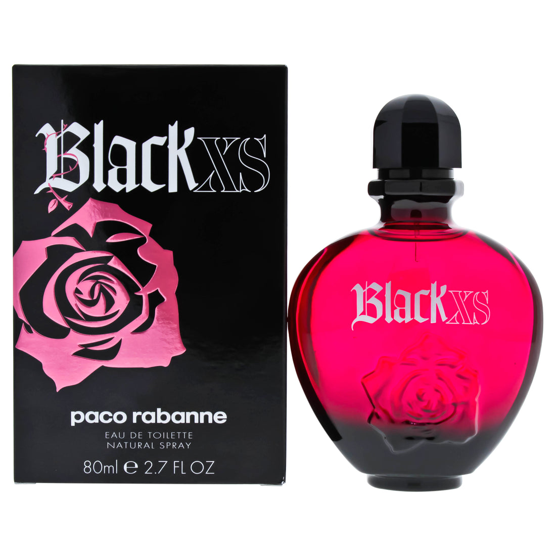 Black XS by Paco Rabanne for Women - 2.7 oz EDT Spray