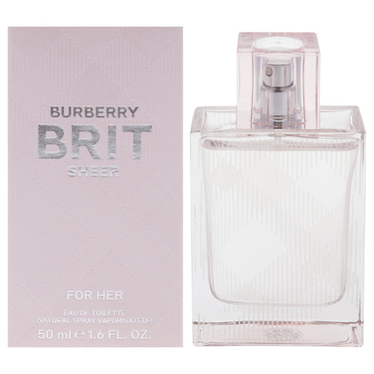 Burberry Burberry Brit Sheer Women EDT Spray