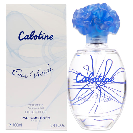Cabotine Eau Vivide by Parfums Gres for Women 3.4 oz EDT Spray