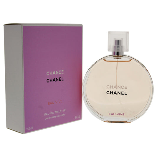 Chance Eau Vive by Chanel for Women - 5 oz EDT Spray