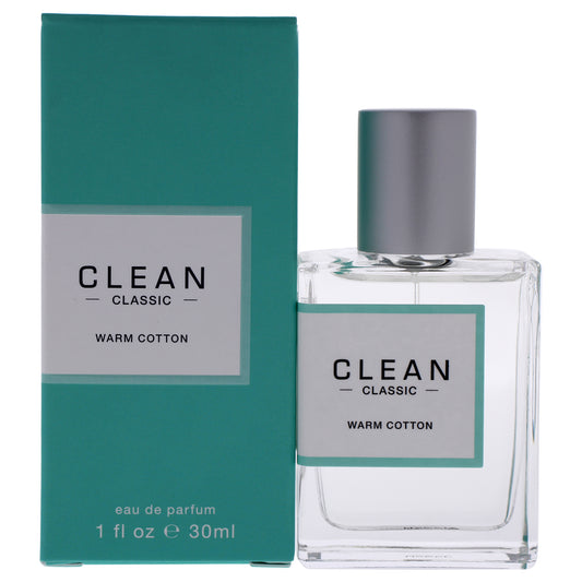 Classic Warm Cotton by Clean for Women 1 oz EDP Spray