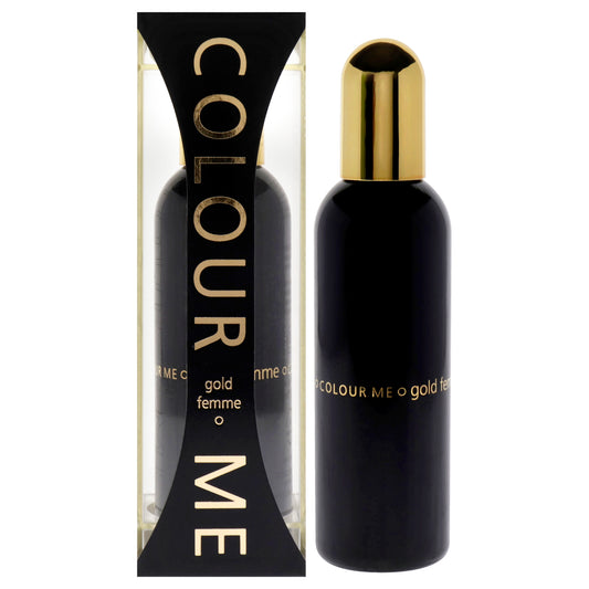 Colour Me Femme Gold by Milton-Lloyd for Women - 3.4 oz EDP Spray