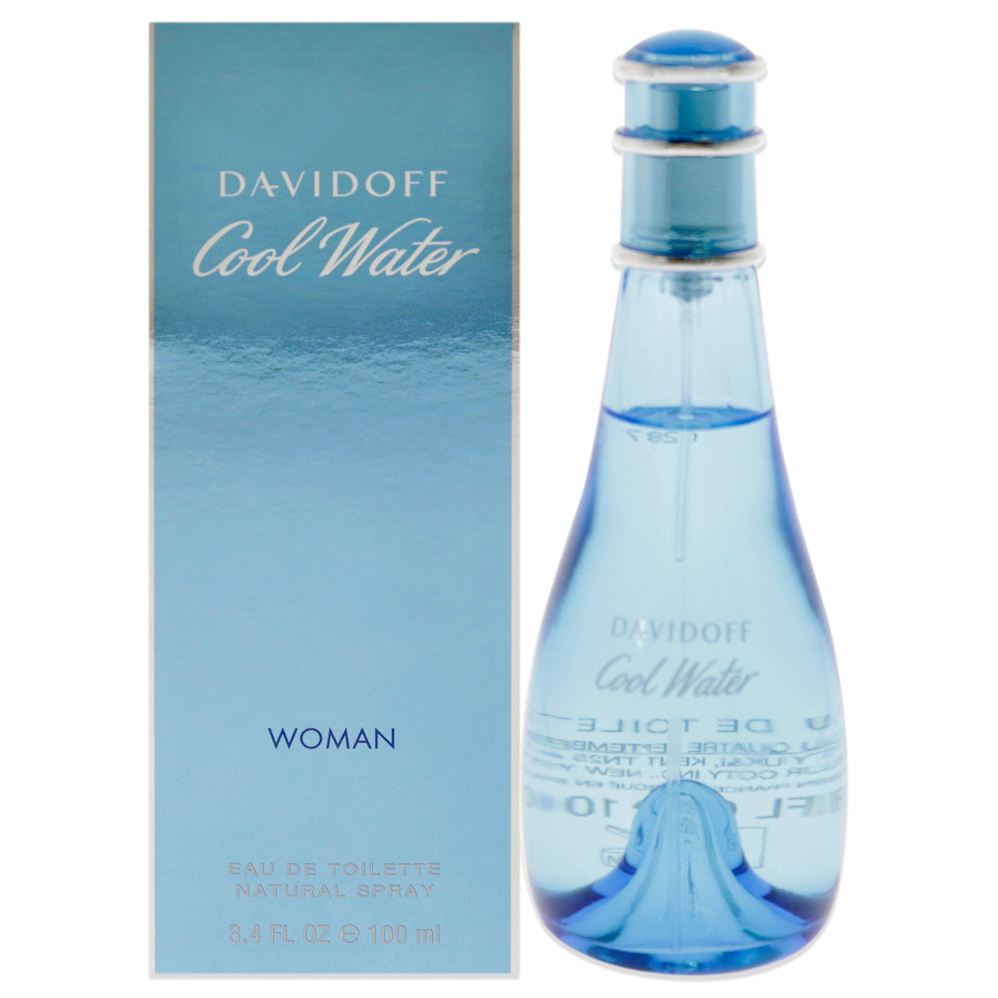 Cool Water by Davidoff for Women 3.4 oz EDT Spray