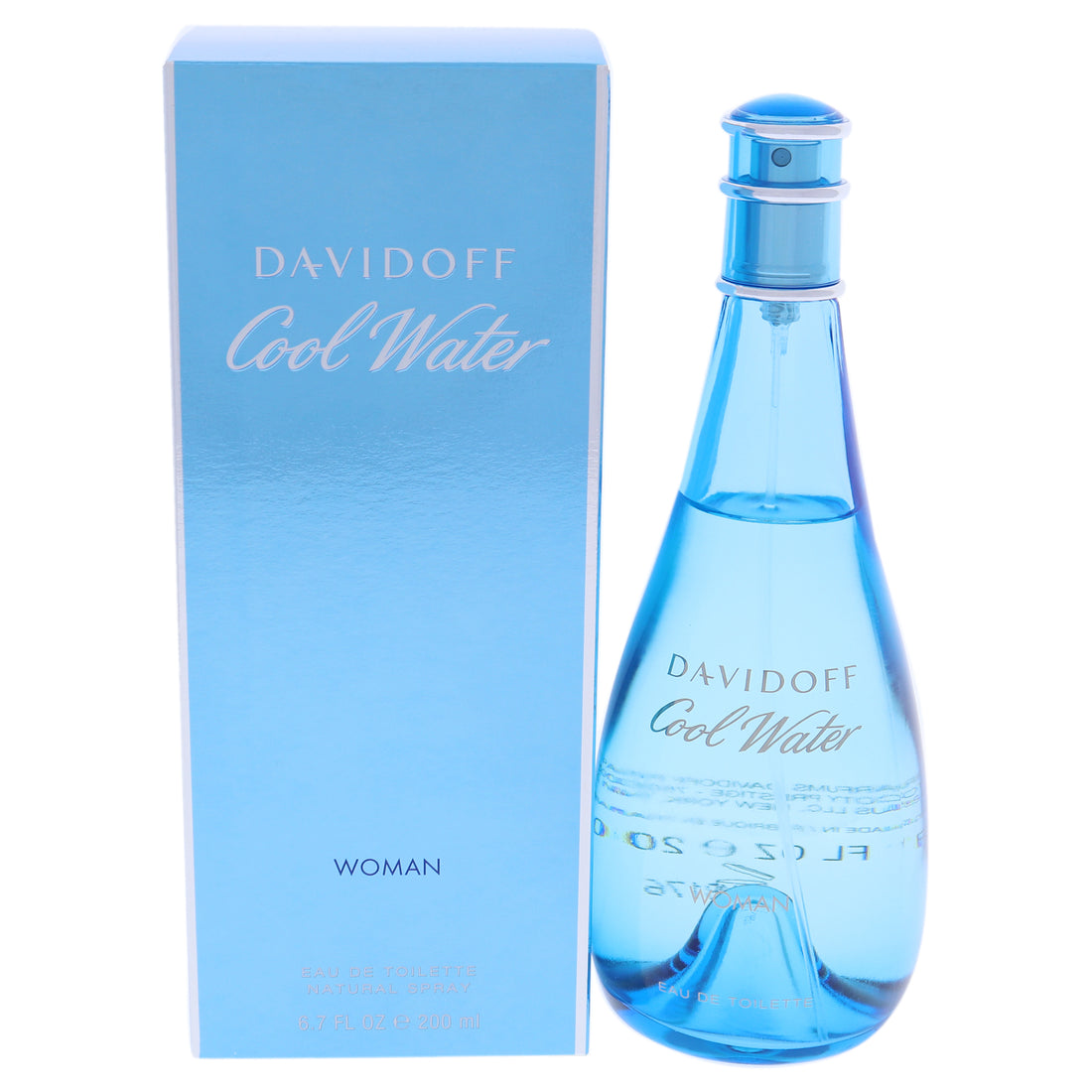 Cool Water by Davidoff for Women - 6.7 oz EDT Spray (Limited Edition)