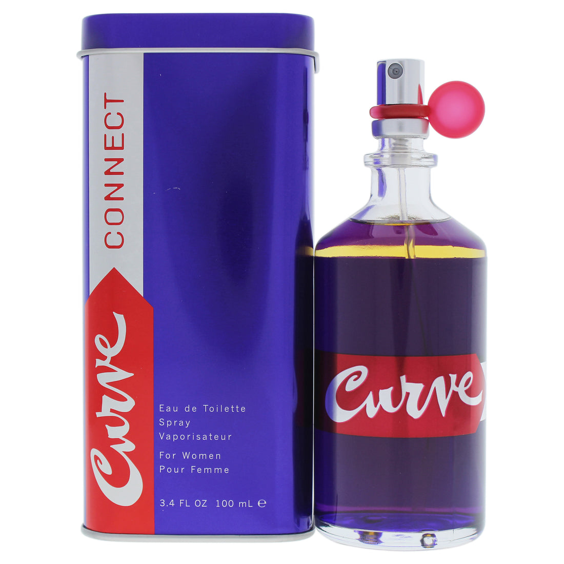 Curve Connect by Liz Claiborne for Women 3.4 oz EDT Spray