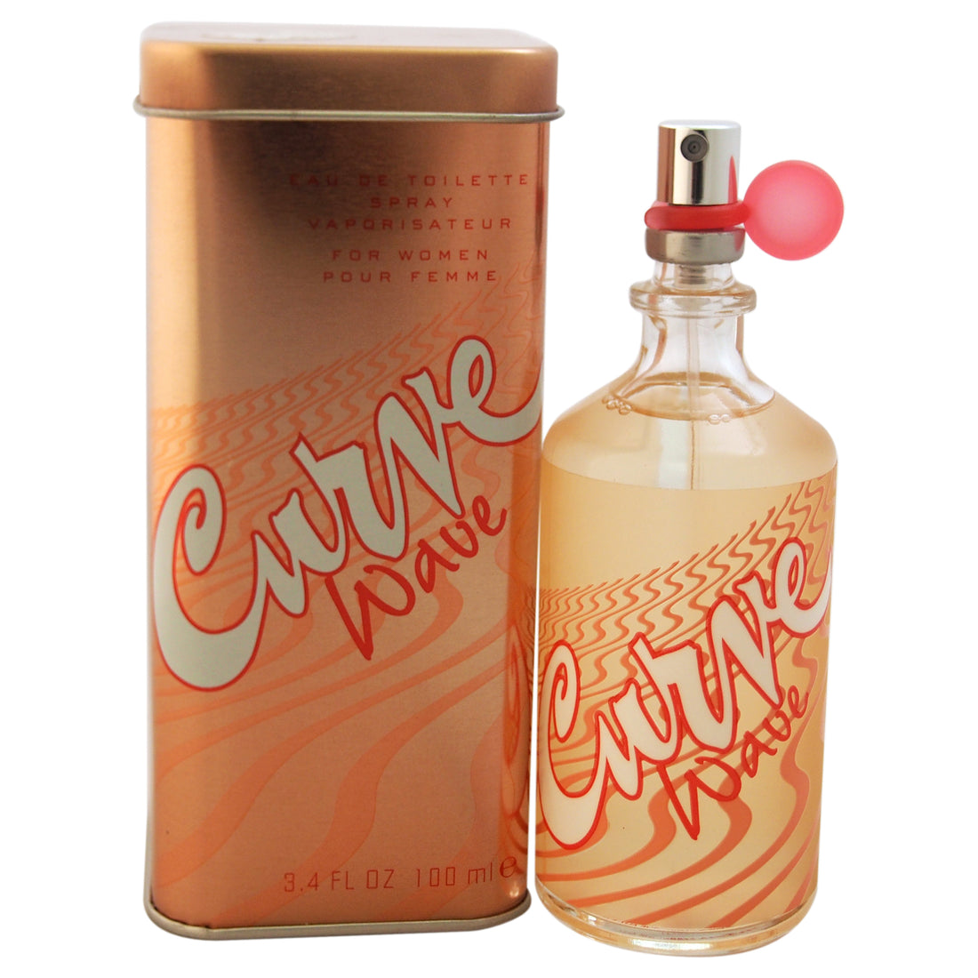 Curve Wave by Liz Claiborne for Women 3.4 oz EDT Spray