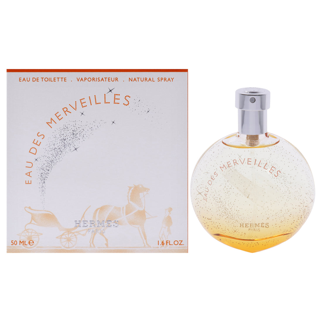 Eau Des Merveilles by Hermes for Women - 1.6 oz EDT Spray