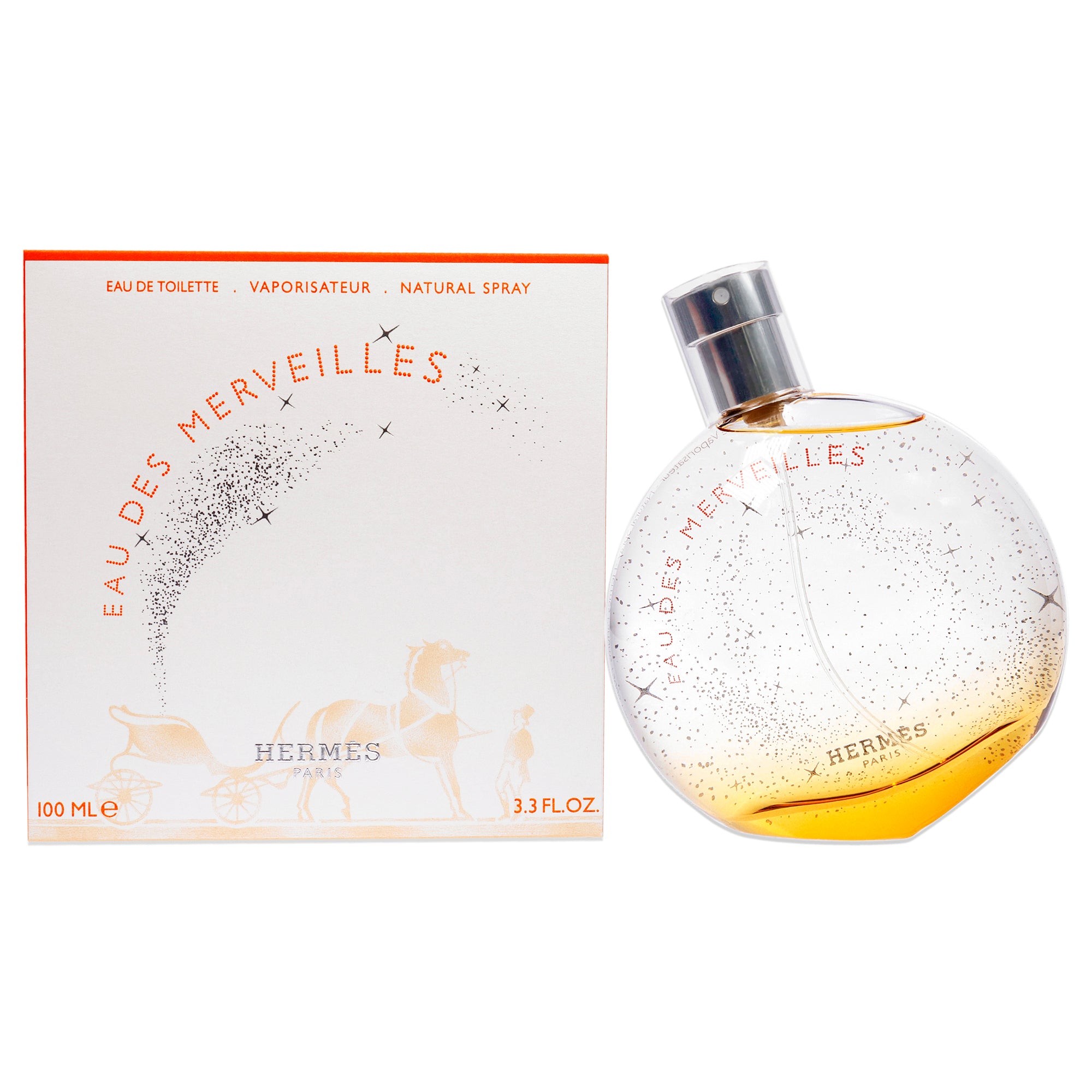 Eau Des Merveilles by Hermes for Women 3.3 oz EDT Spray