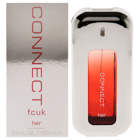Fcuk Connect by French Connection UK for Women - 3.4 oz EDT Spray