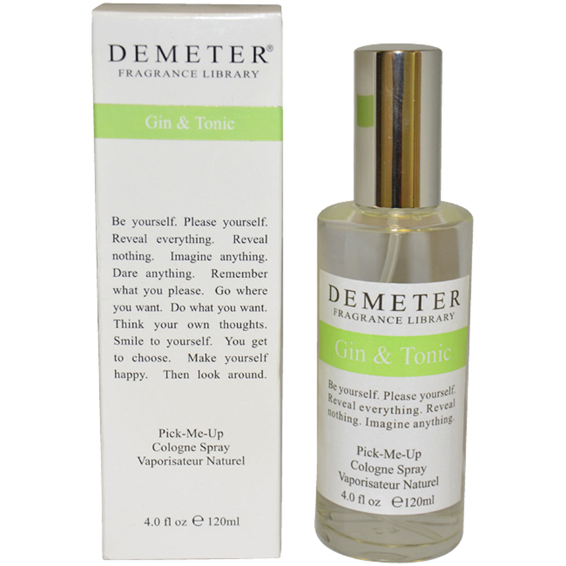 Gin and Tonic by Demeter for Women 4 oz Cologne Spray