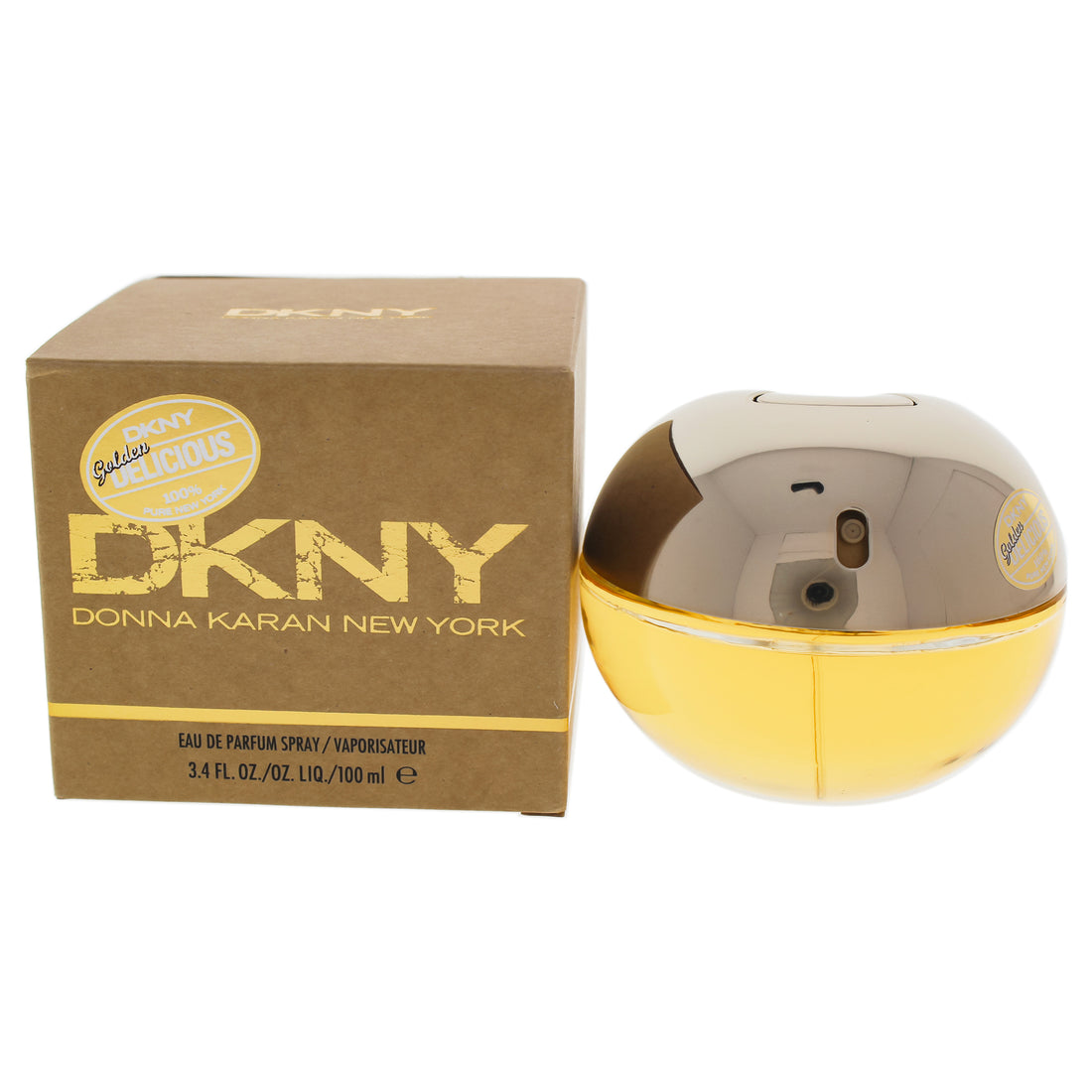 Golden Delicious by Donna Karan for Women 3.4 oz EDP Spray