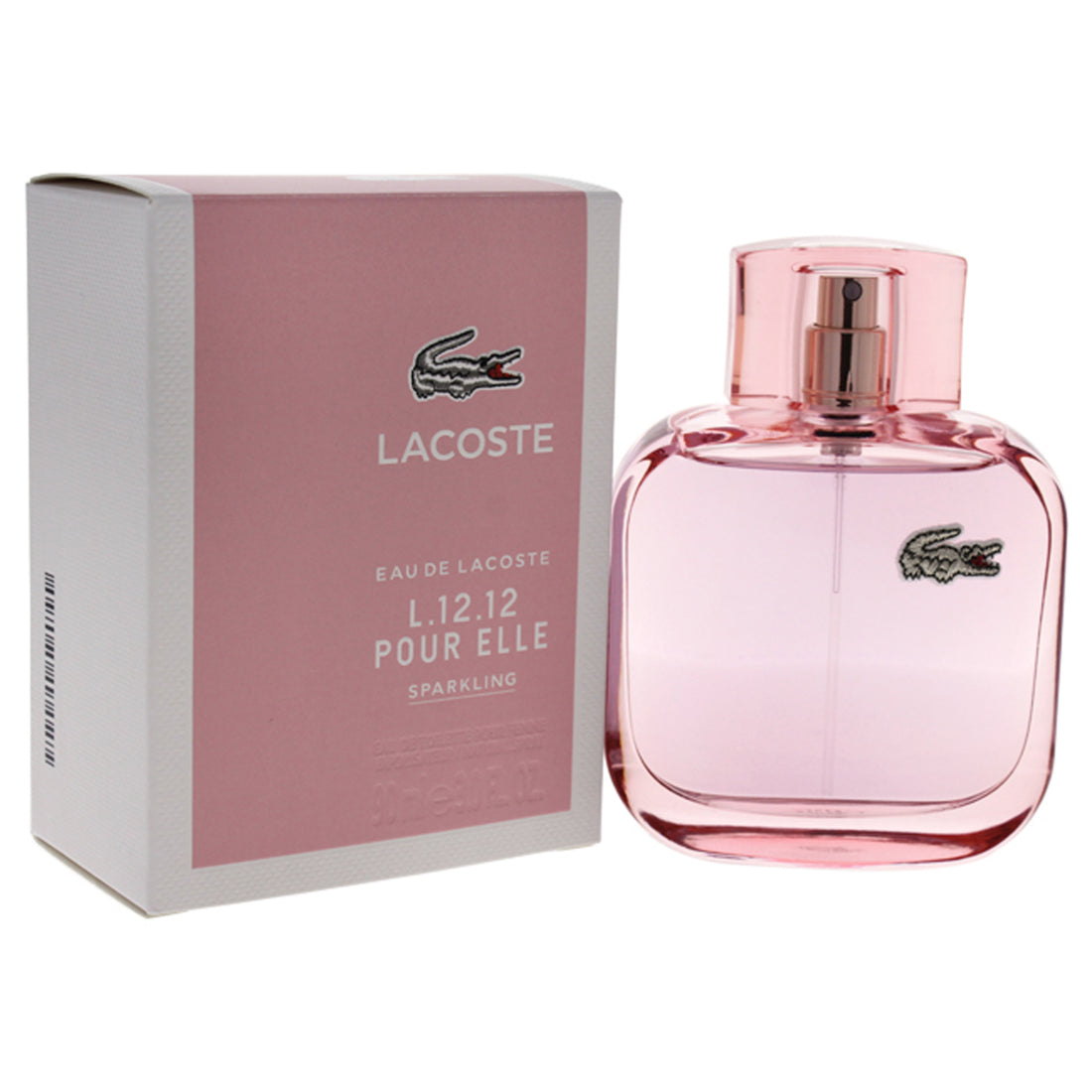 Lacoste Eau de Lacoste L.12.12 Pour Elle Sparkling by Lacoste for Women 3 oz EDT Spray