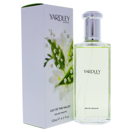 Lily Of The Valley by Yardley London for Women - 4.2 oz EDT Spray