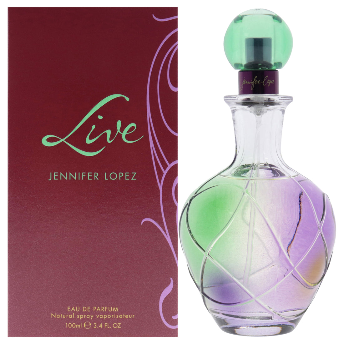 Live by Jennifer Lopez for Women 3.4 oz EDP Spray