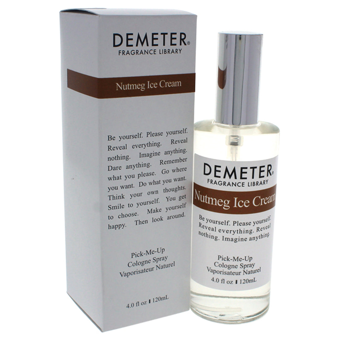 Nutmeg Ice Cream by Demeter for Women 4 oz Cologne Spray