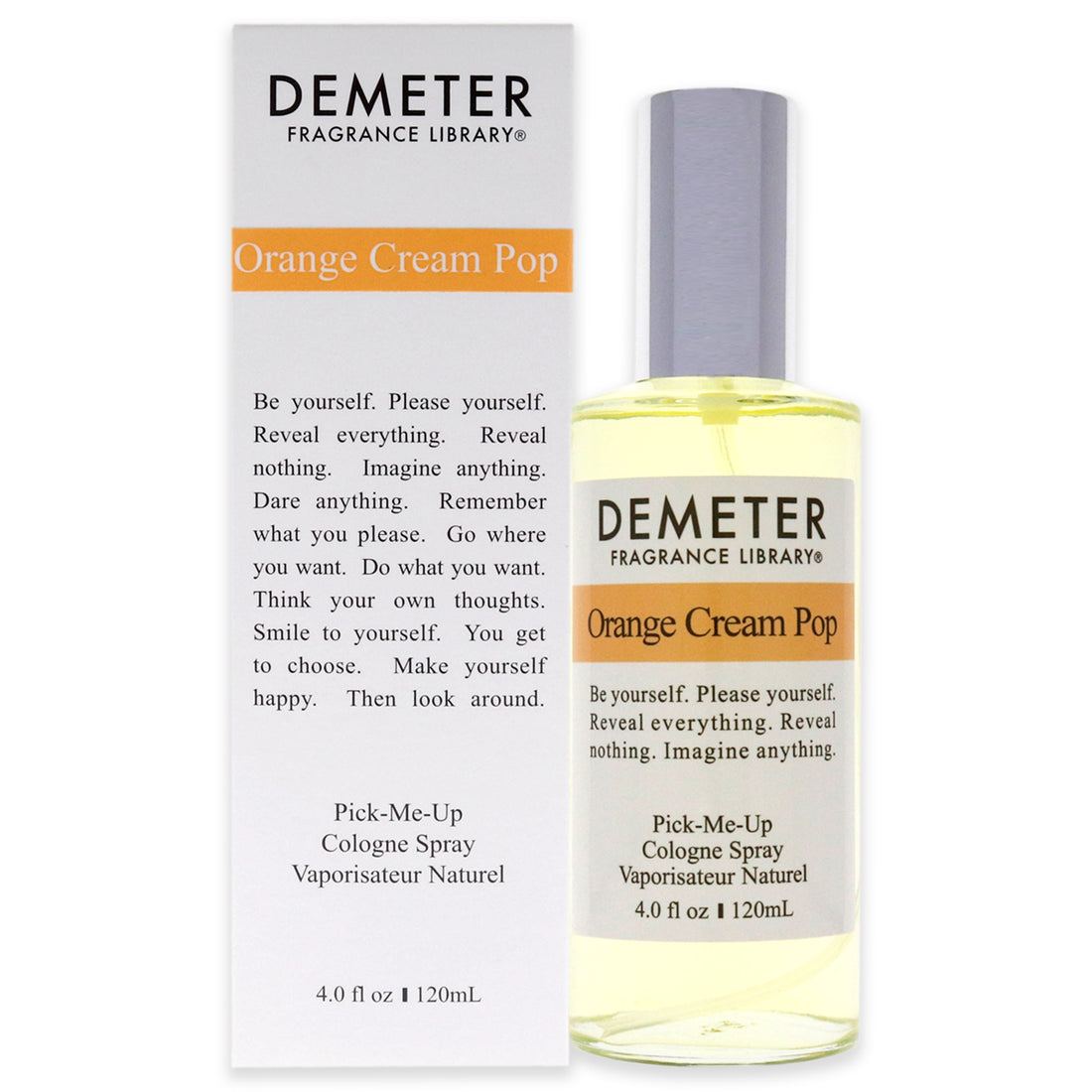 Orange Cream Pop by Demeter for Women 4 oz Cologne Spray