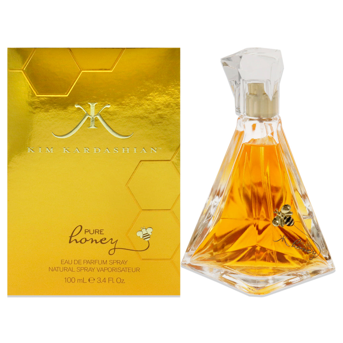 Pure Honey by Kim Kardashian for Women 3.4 oz EDP Spray