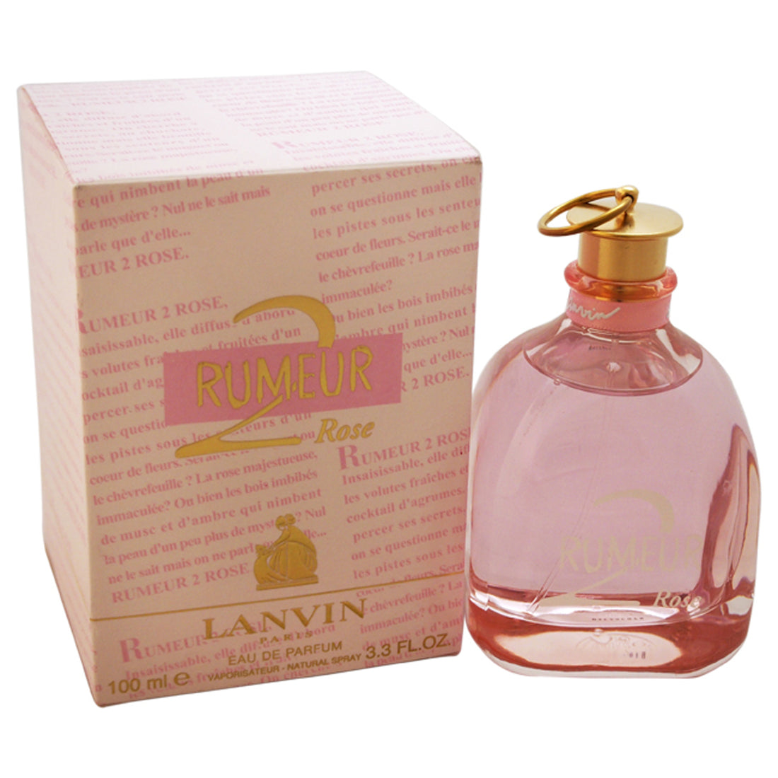 Rumeur 2 Rose by Lanvin for Women - 3.3 oz EDP Spray