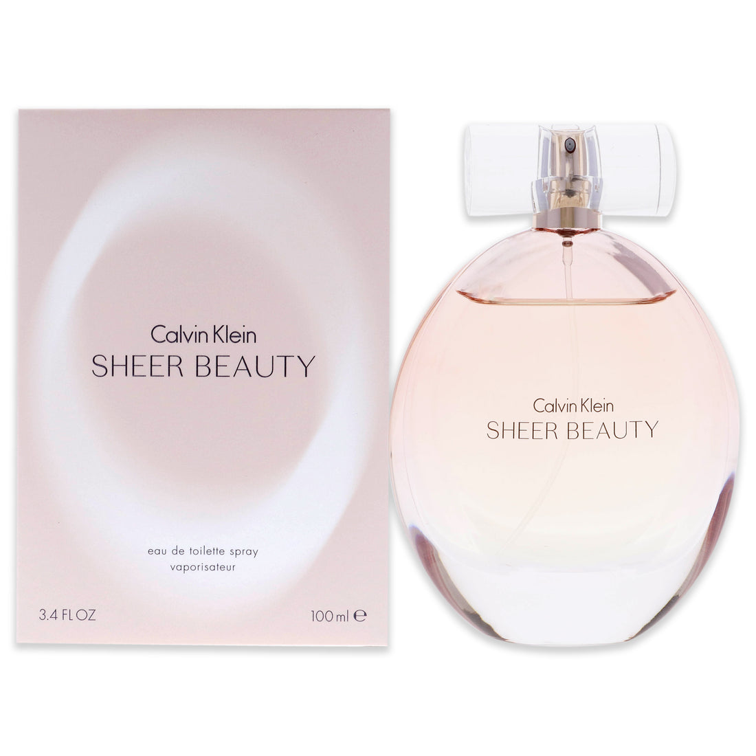 Sheer Beauty by Calvin Klein for Women 3.4 oz EDT Spray