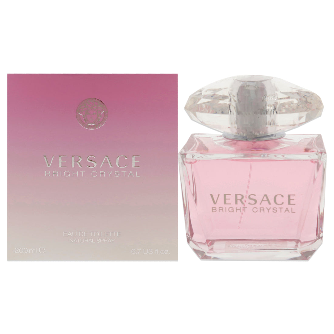 Versace Bright Crystal by Versace for Women 6.7 oz EDT Spray