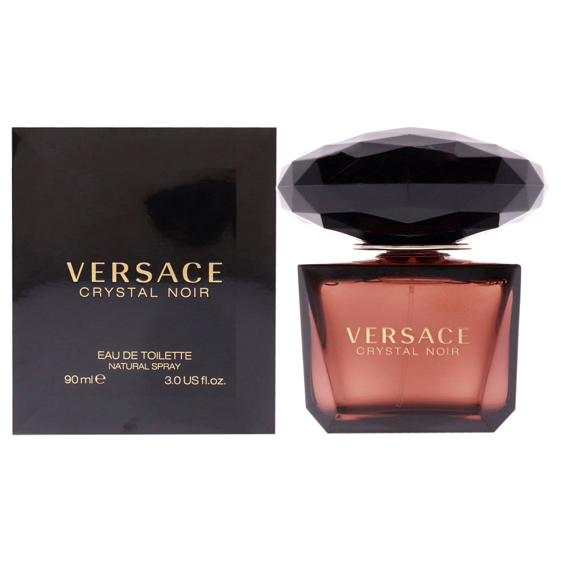 Versace Crystal Noir by Versace for Women 3 oz EDT Spray