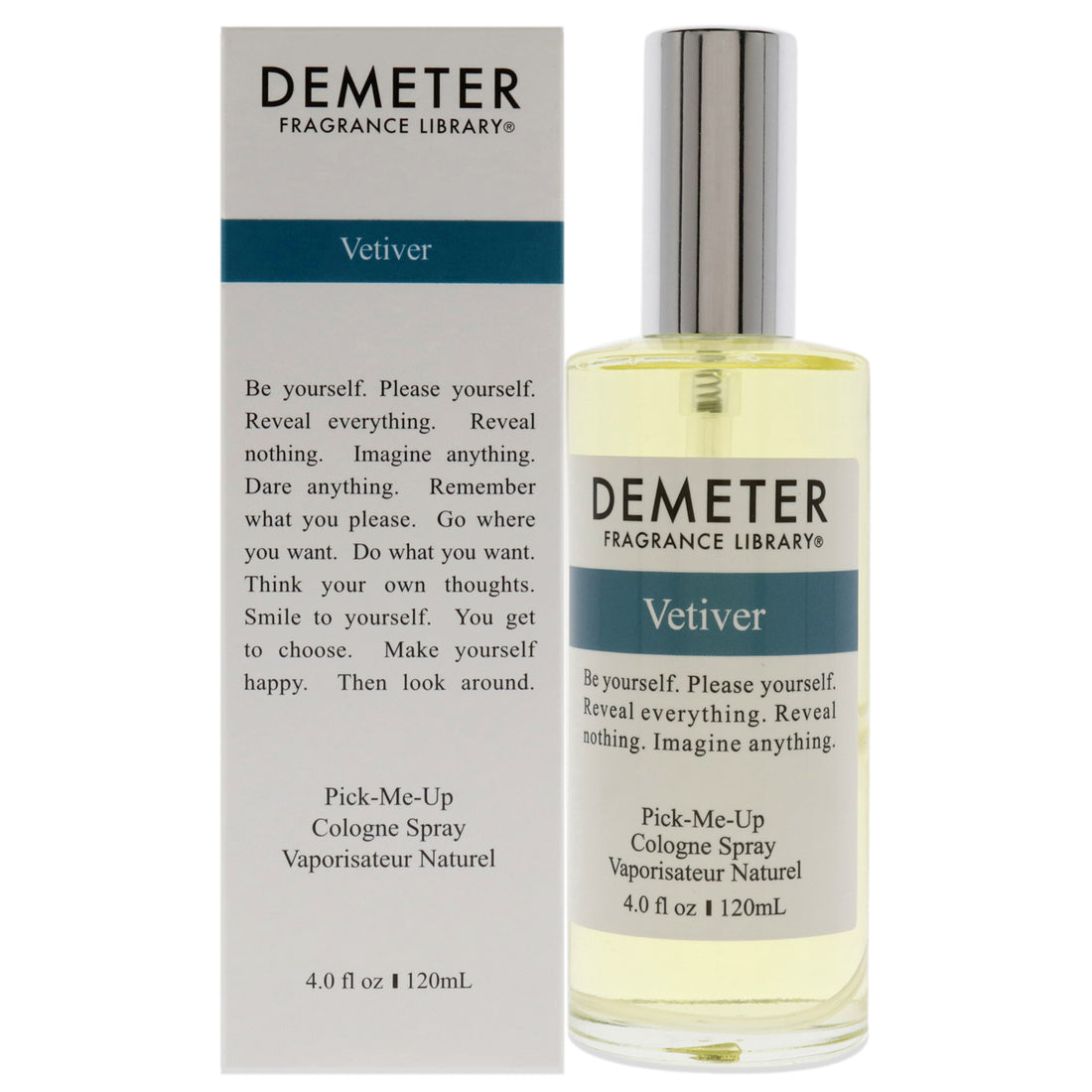 Vetiver by Demeter for Women 4 oz Cologne Spray