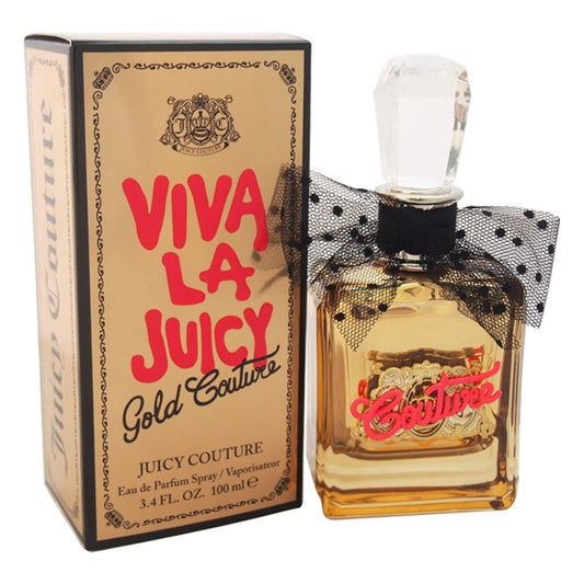 Viva La Juicy Gold Couture by Juicy Couture for Women 3.4 oz EDP Spray