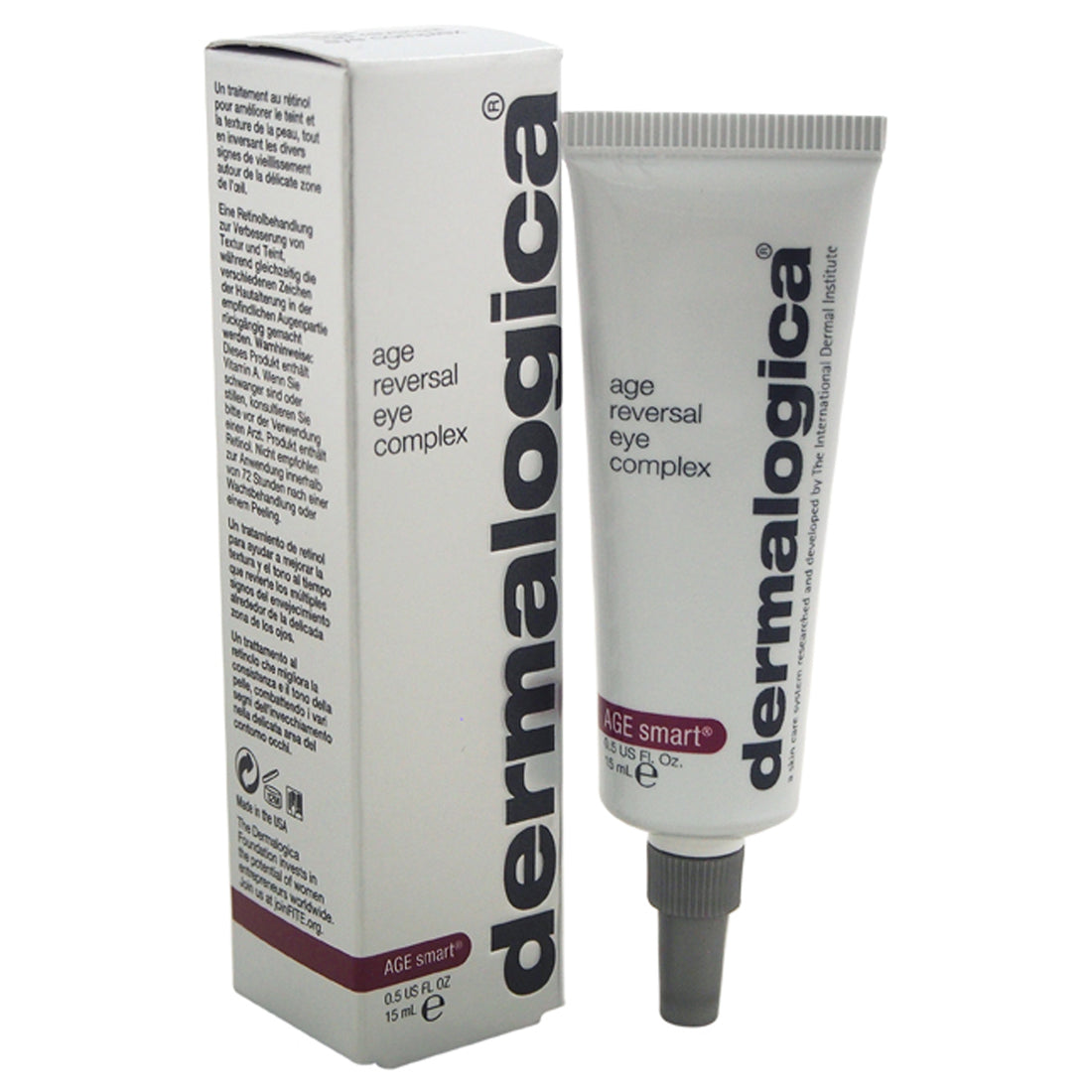 Age Smart Age Reversal Eye Complex by Dermalogica for Unisex 0.5 oz Cream