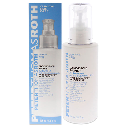 AHA-BHA Acne Clearing Gel by Peter Thomas Roth for Unisex - 3.4 oz Treatment