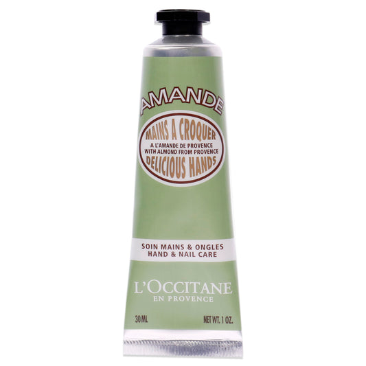 Almond Delicious Hands Cream by Loccitane for Unisex - 1 oz Cream