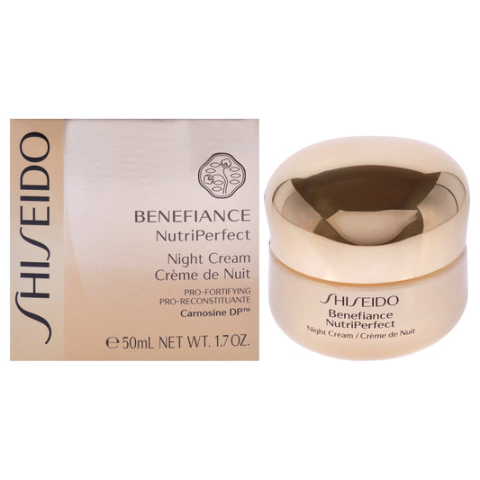 Benefiance NutriPerfect Night Cream by Shiseido for Unisex 1.7 oz Night Cream