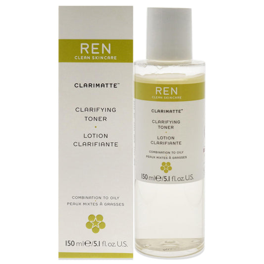 Clarimatte Clarifying Toner - Combination To Oily Skin by REN for Unisex 5.1 oz Lotion