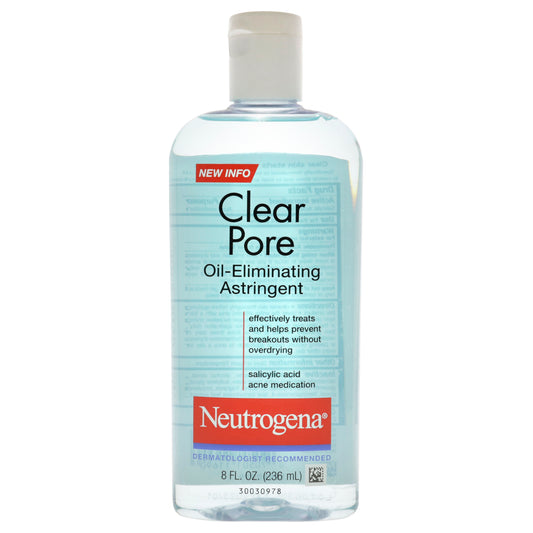 Clear Pore Oil Eliminating Astringent by Neutrogena for Unisex - 8 oz Oil