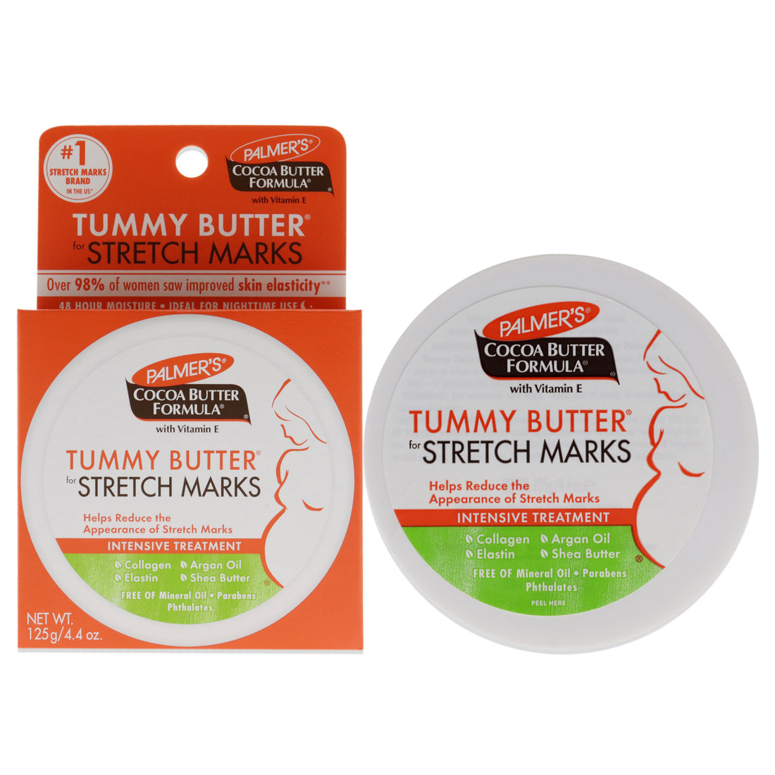 Cocoa Butter Formula Tummy Butter for Stretch Marks With Vitamin E
