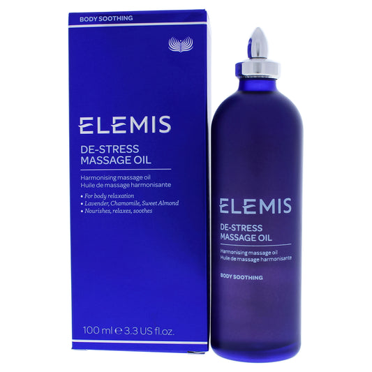 De-Stress Massage Oil by Elemis for Unisex 3.3 oz Body Oil