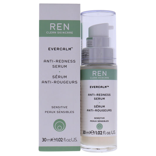 Evercalm Anti-Redness Serum by REN for Unisex - 1.02 oz Serum