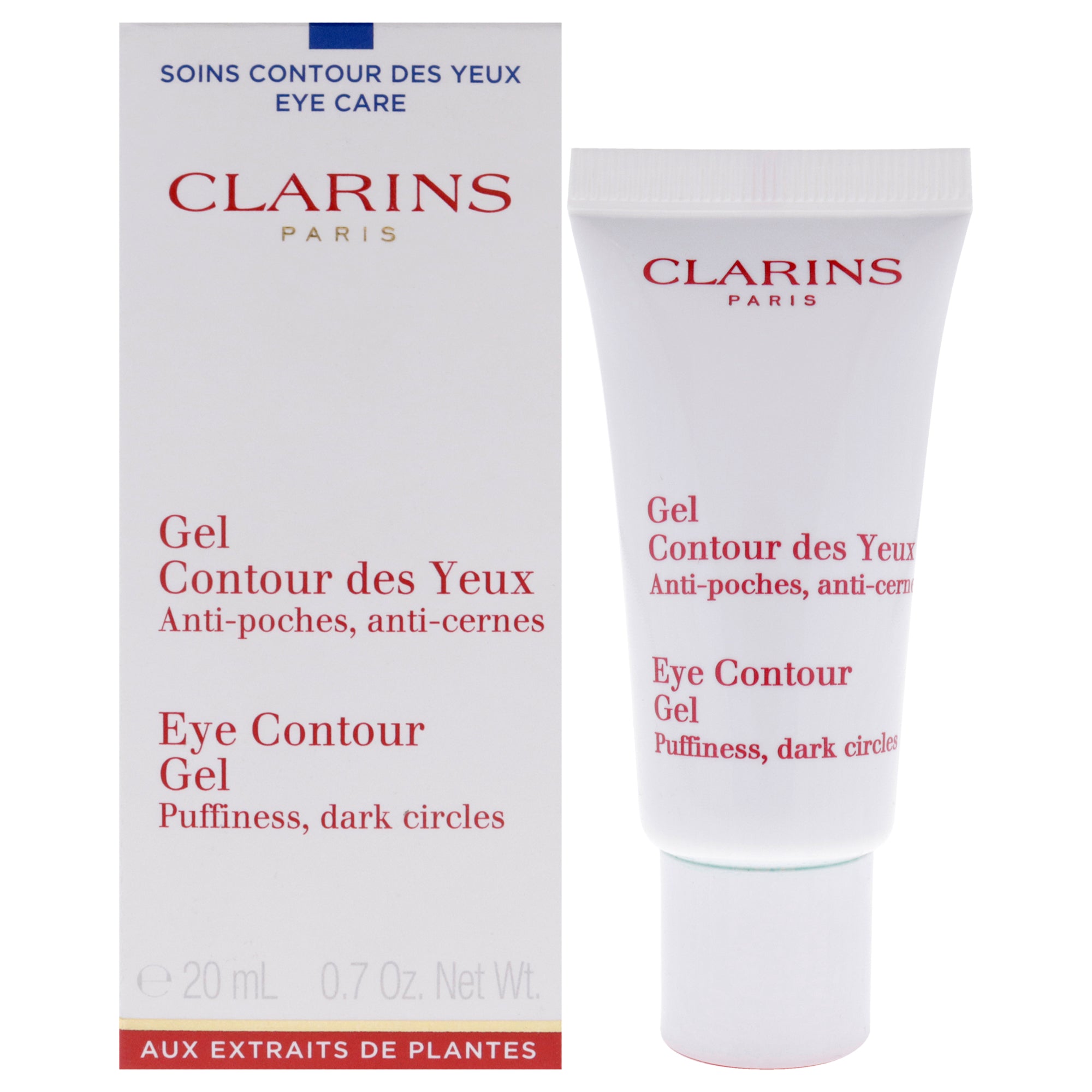 Eye Contour Gel by Clarins for Unisex - 0.7 oz Gel