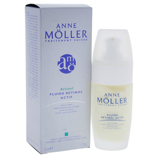 Fluide Retinol Actif by Anne Moller for Unisex - 1.7 oz Anti Aging Treatment