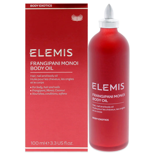 Frangipani Monoi Body Oil by Elemis for Unisex - 3.3 oz Body Oil