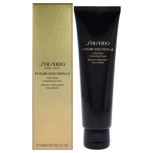 Future Solution LX Extra Rich Cleansing Foam by Shiseido for Unisex 4.7 oz Cleanser