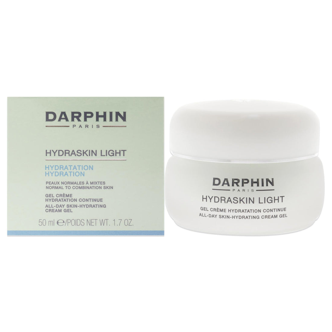 Hydraskin Light Gel Cream For Normal To Combination Skin by Darphin for Unisex 1.7 oz Cream