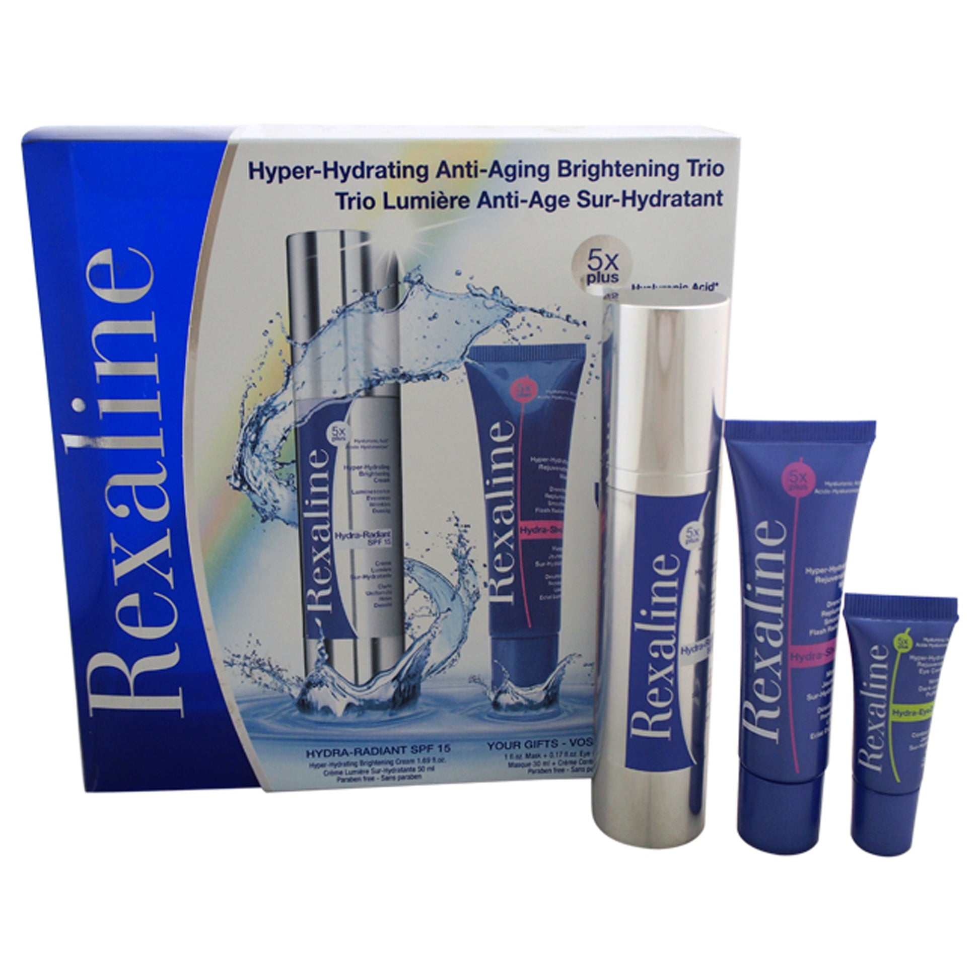 Hyper-Hydrating Anti-Aging Brightening 5x Plus Trio