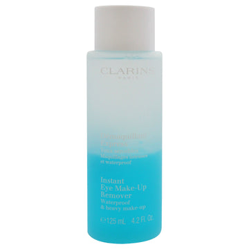 Instant Eye Makeup Remover WaterProof and Heavy Makeup by Clarins for Unisex - 4.2 oz Makeup Remover