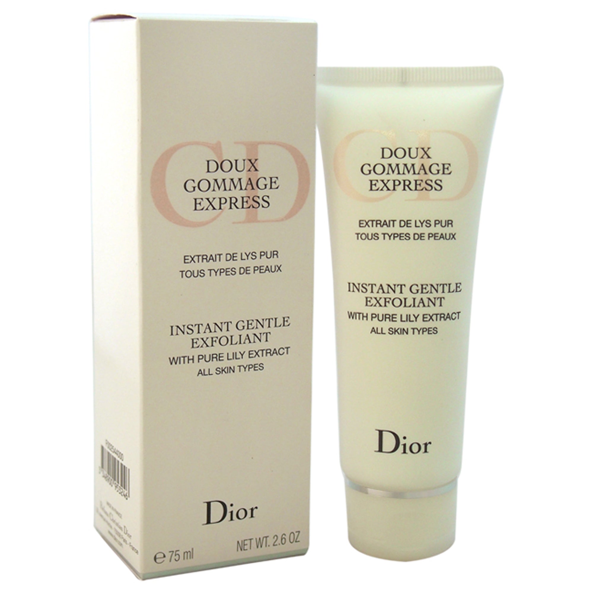 Instant Gentle Exfoliant by Christian Dior for Unisex - 2.6 oz Exfoliant